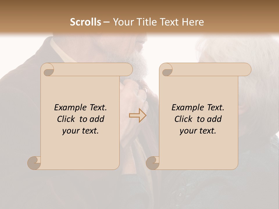 Rainbow Twirling Smoke PowerPoint Template