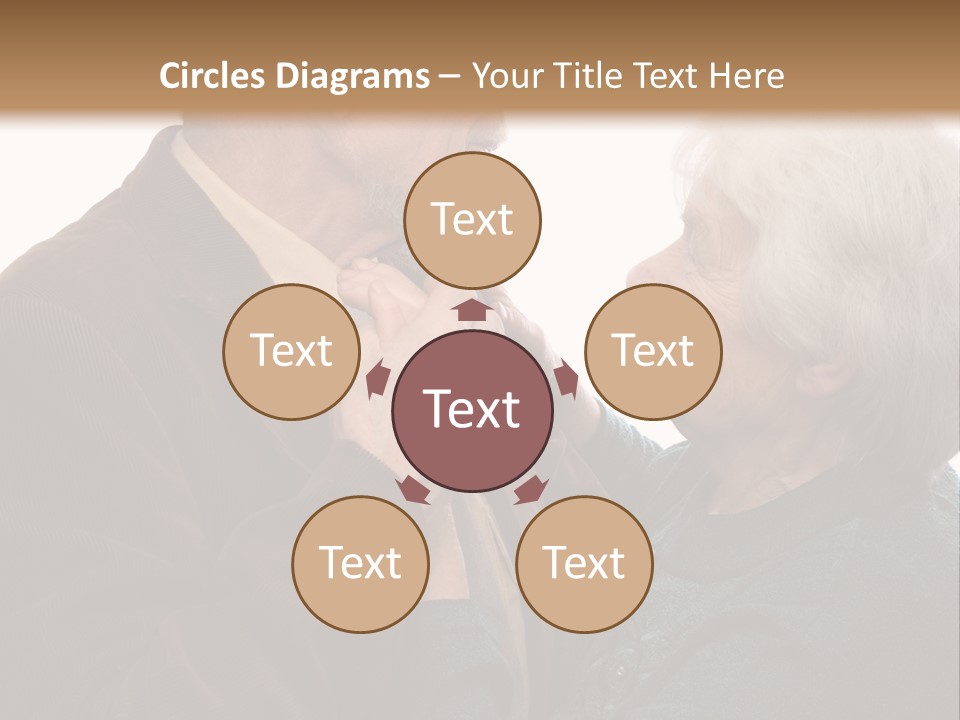 Rainbow Twirling Smoke PowerPoint Template