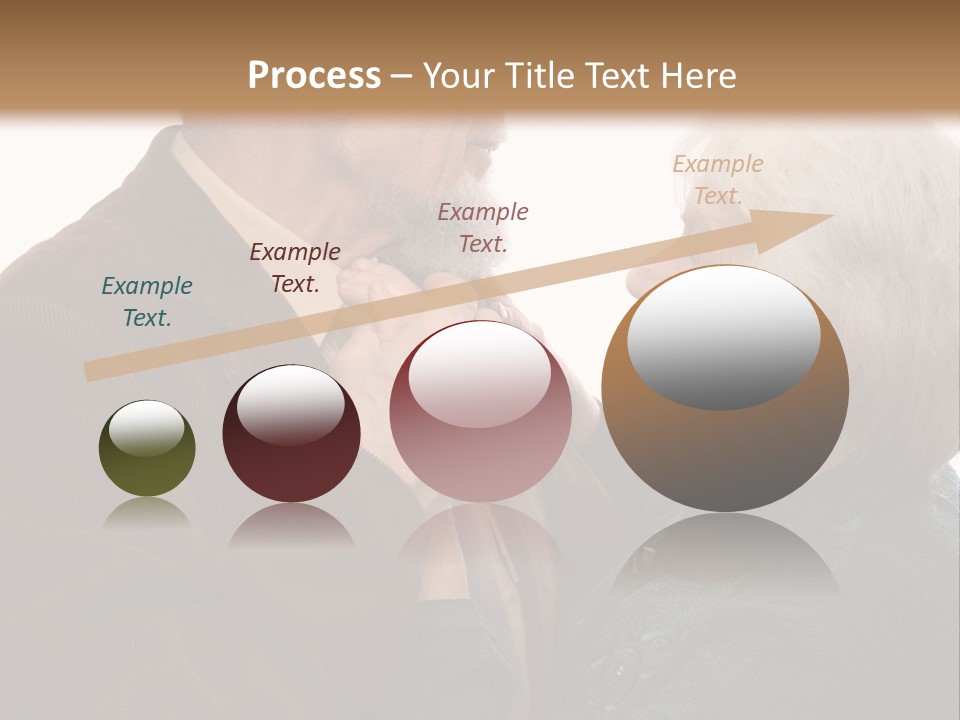 Rainbow Twirling Smoke PowerPoint Template