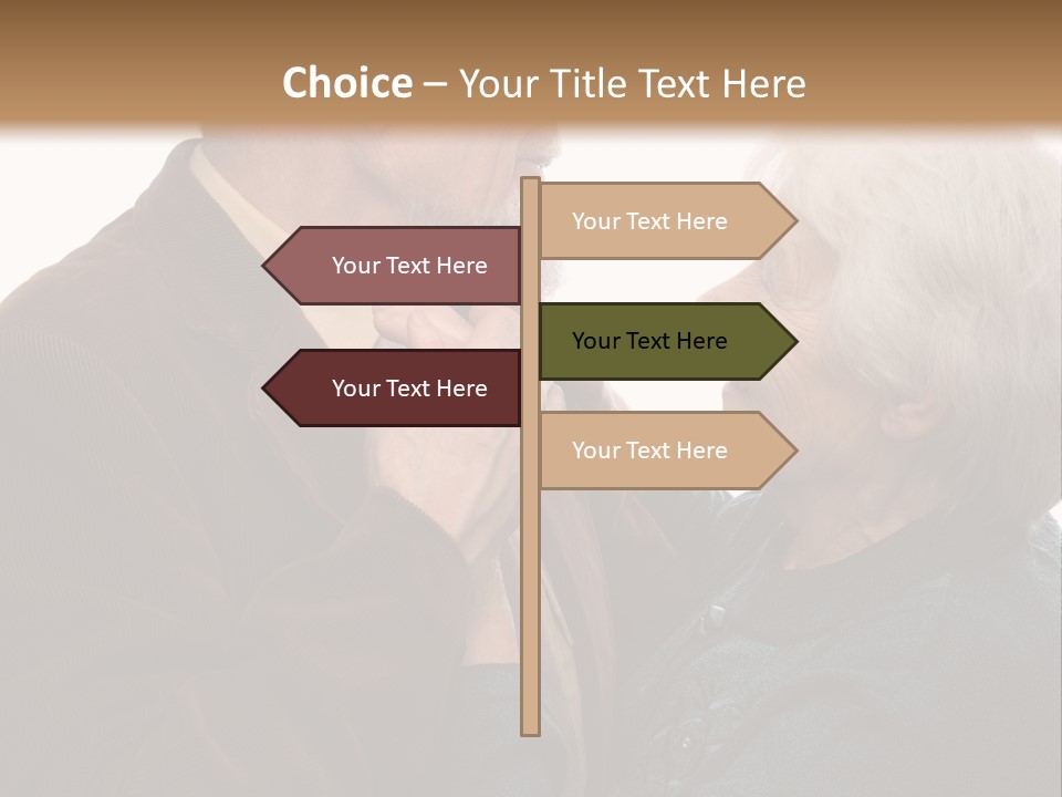 Rainbow Twirling Smoke PowerPoint Template