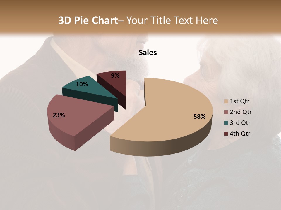 Rainbow Twirling Smoke PowerPoint Template