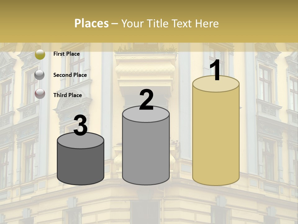 Old Apartment Building In Berlin, About 100 Years Old PowerPoint Template