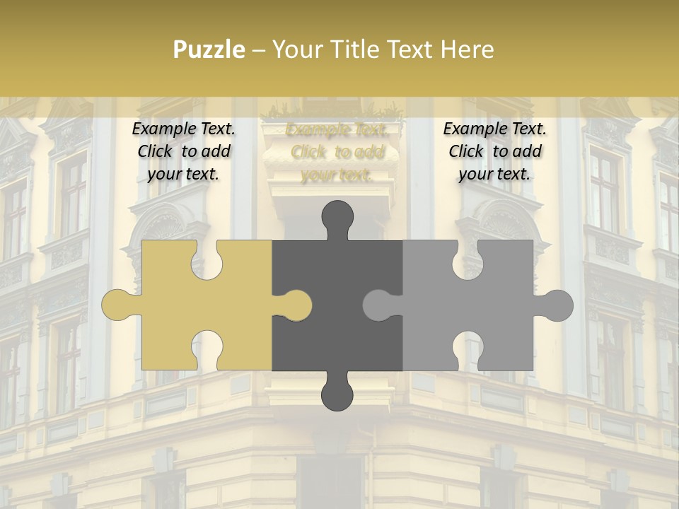 Old Apartment Building In Berlin, About 100 Years Old PowerPoint Template