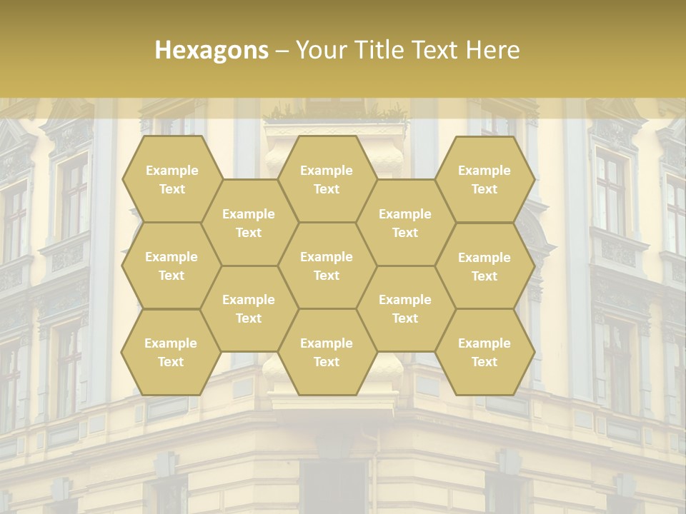 Old Apartment Building In Berlin, About 100 Years Old PowerPoint Template