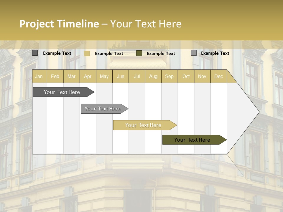 Old Apartment Building In Berlin, About 100 Years Old PowerPoint Template