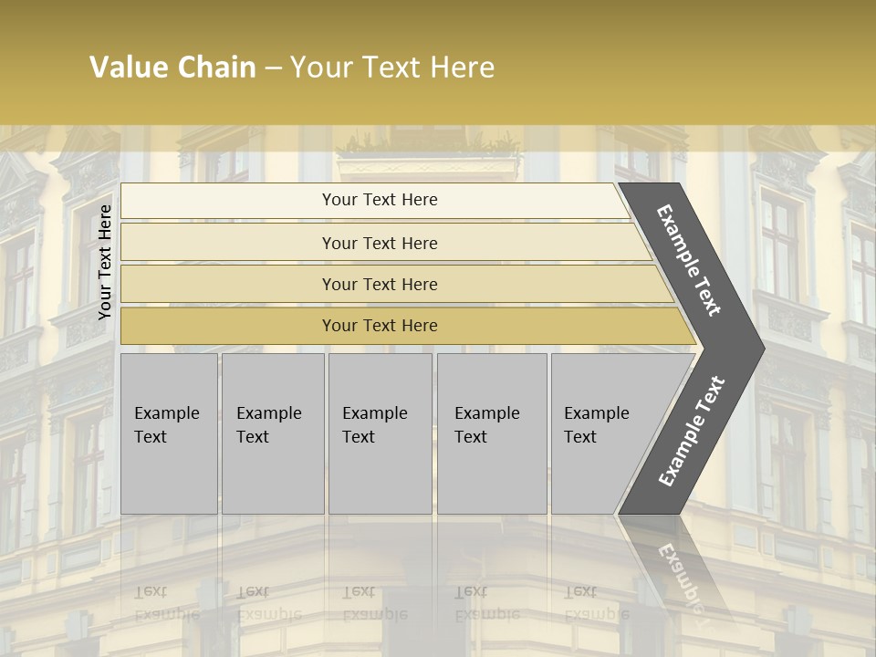 Old Apartment Building In Berlin, About 100 Years Old PowerPoint Template