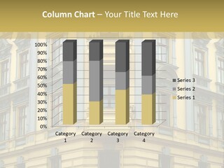 Old Apartment Building In Berlin, About 100 Years Old PowerPoint Template