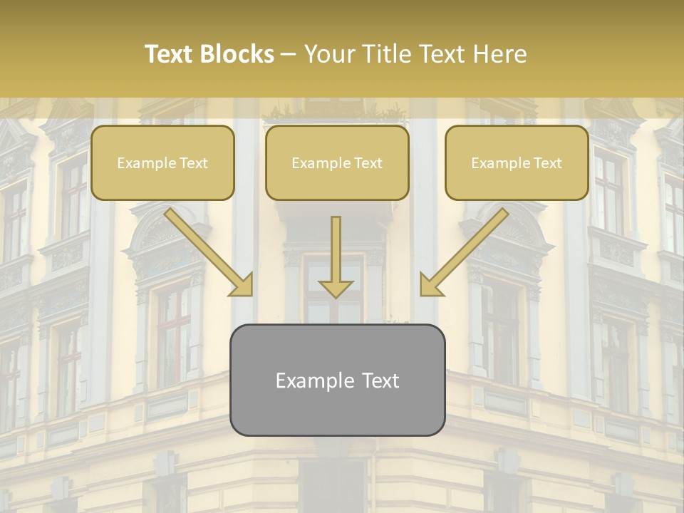 Old Apartment Building In Berlin, About 100 Years Old PowerPoint Template