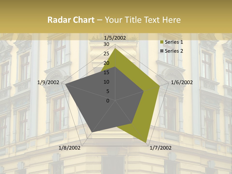 Old Apartment Building In Berlin, About 100 Years Old PowerPoint Template