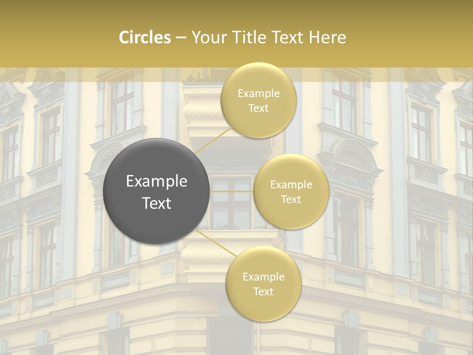 Old Apartment Building In Berlin, About 100 Years Old PowerPoint Template