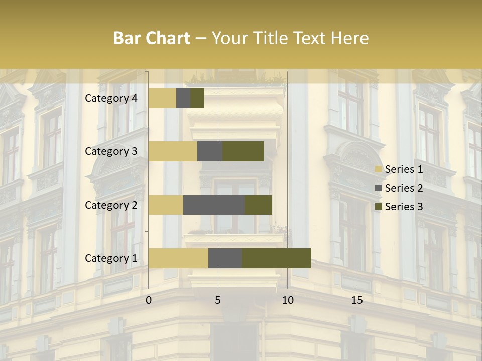 Old Apartment Building In Berlin, About 100 Years Old PowerPoint Template