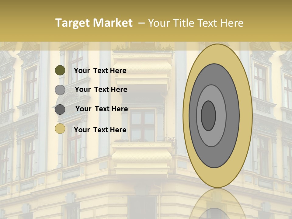 Old Apartment Building In Berlin, About 100 Years Old PowerPoint Template