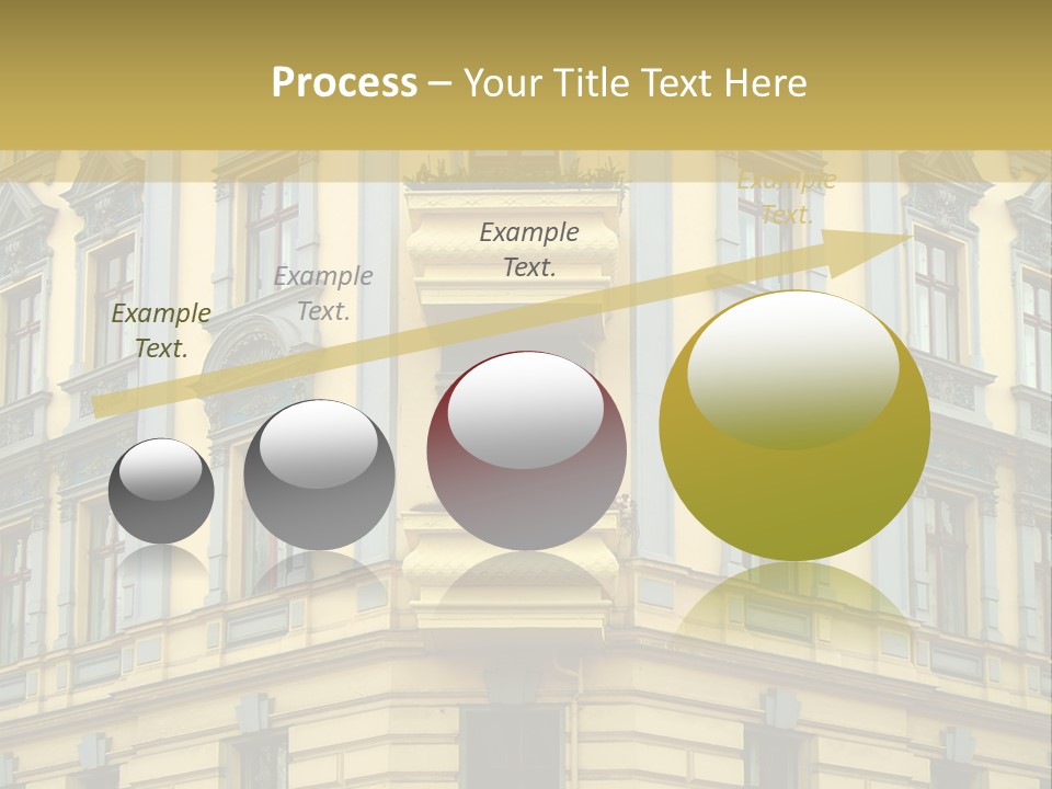 Old Apartment Building In Berlin, About 100 Years Old PowerPoint Template