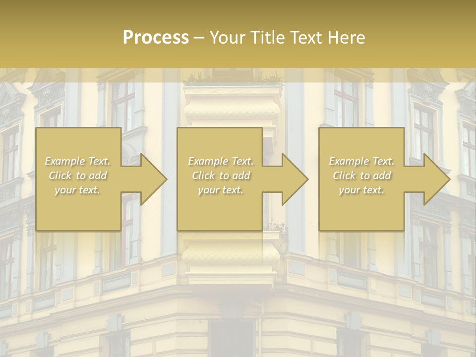 Old Apartment Building In Berlin, About 100 Years Old PowerPoint Template
