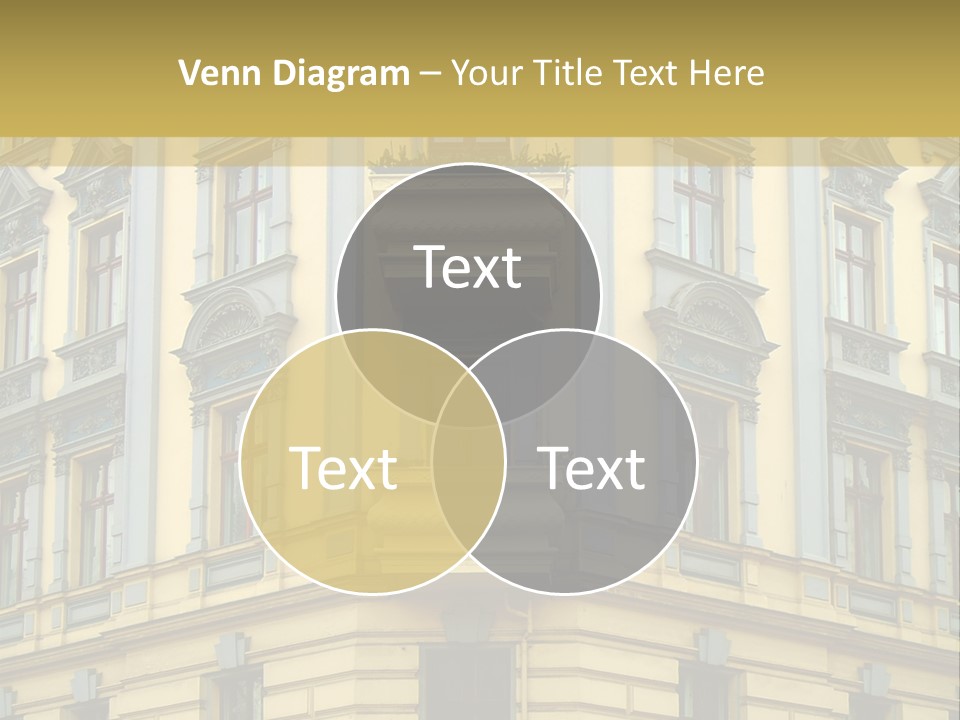 Old Apartment Building In Berlin, About 100 Years Old PowerPoint Template