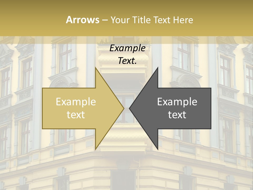 Old Apartment Building In Berlin, About 100 Years Old PowerPoint Template