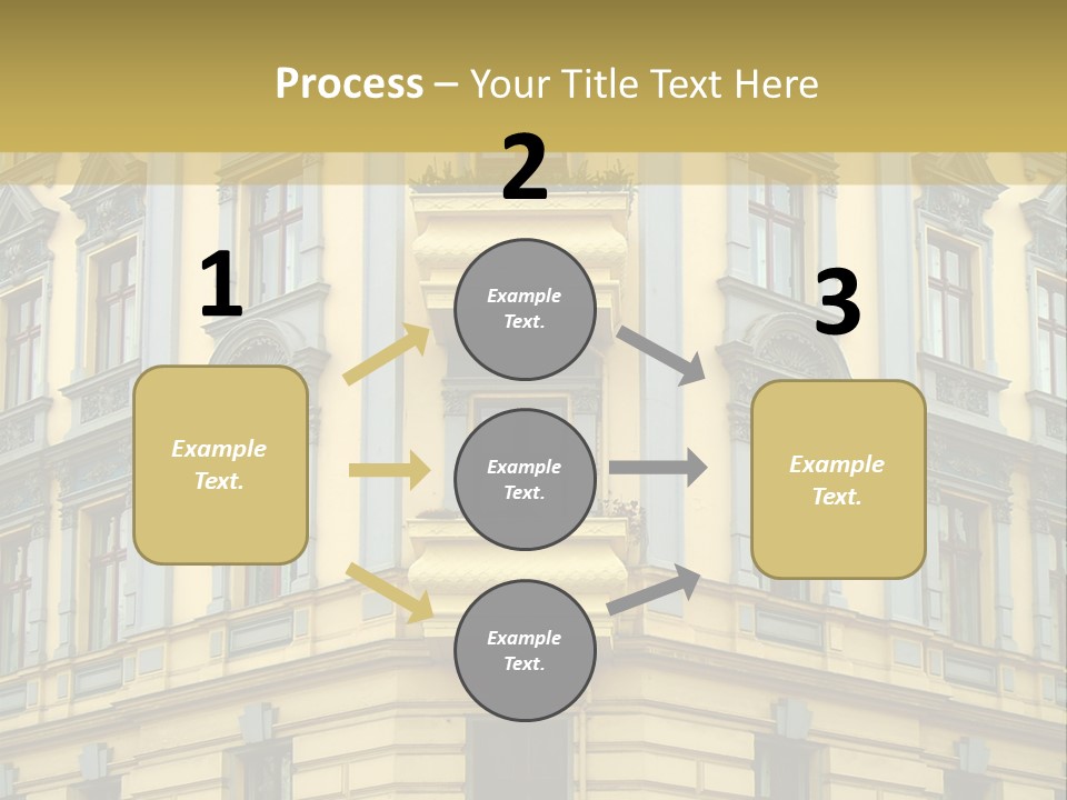 Old Apartment Building In Berlin, About 100 Years Old PowerPoint Template