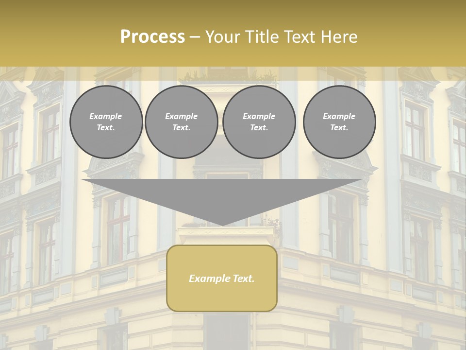 Old Apartment Building In Berlin, About 100 Years Old PowerPoint Template