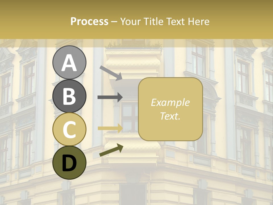 Old Apartment Building In Berlin, About 100 Years Old PowerPoint Template