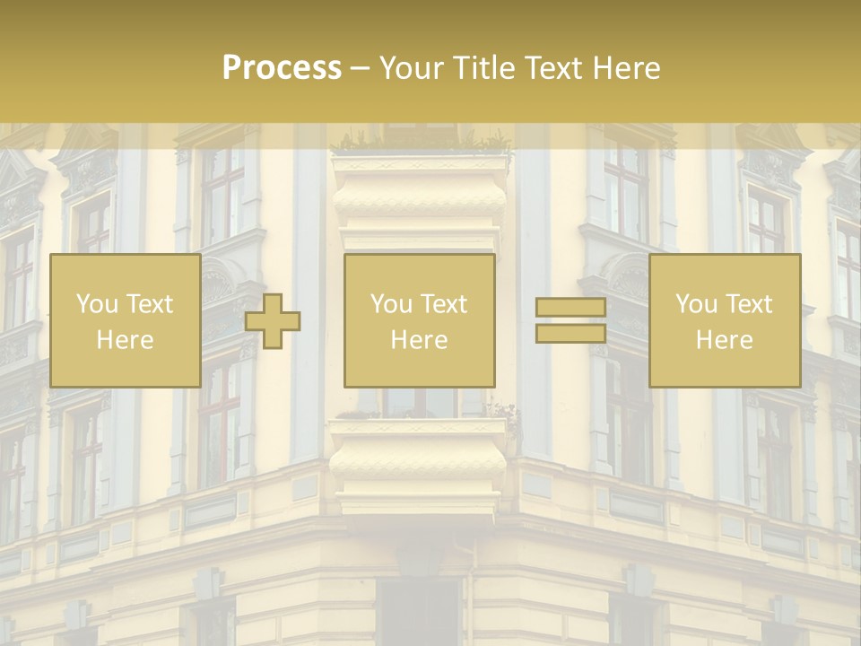 Old Apartment Building In Berlin, About 100 Years Old PowerPoint Template