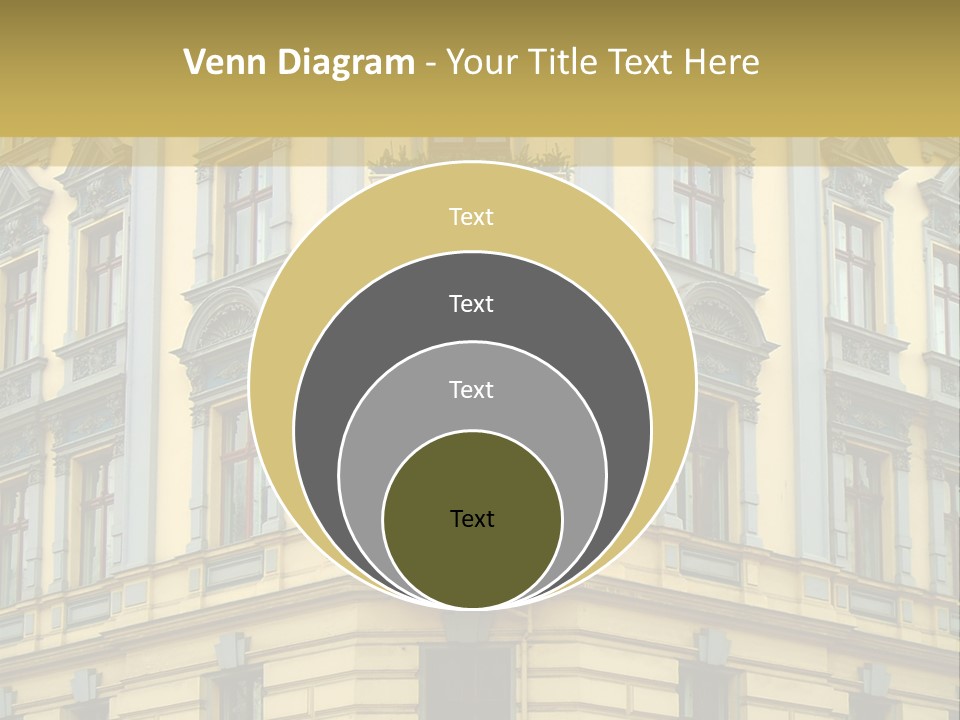 Old Apartment Building In Berlin, About 100 Years Old PowerPoint Template
