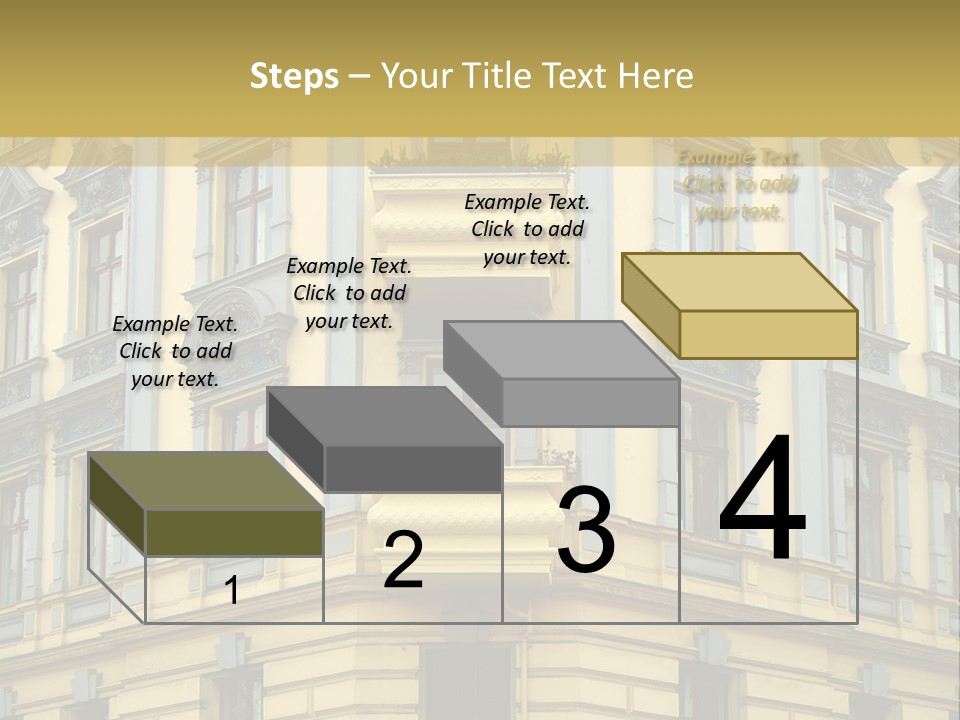 Old Apartment Building In Berlin, About 100 Years Old PowerPoint Template