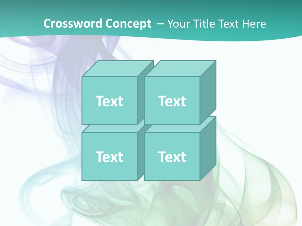A Colorful Smoke Powerpoint Presentation PowerPoint Template