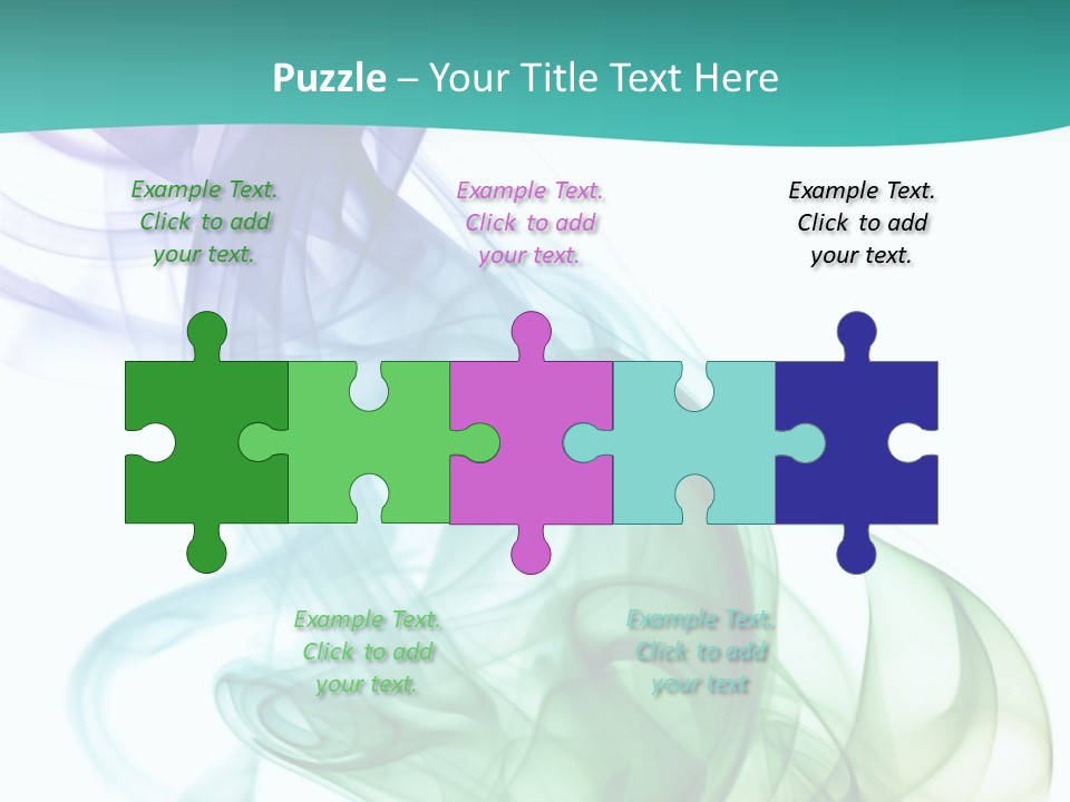 A Colorful Smoke Powerpoint Presentation PowerPoint Template