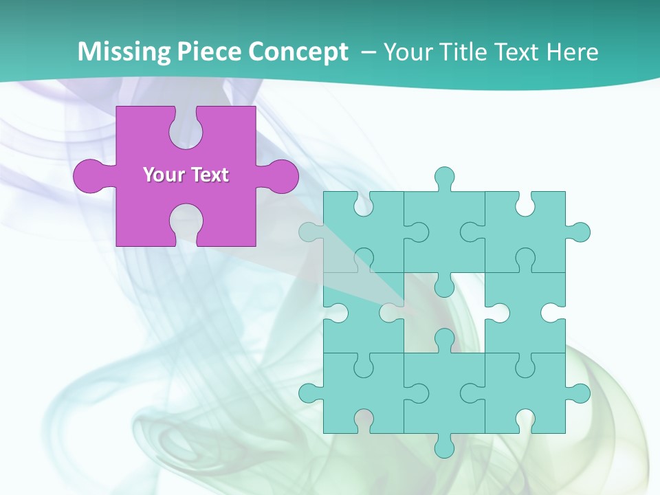 A Colorful Smoke Powerpoint Presentation PowerPoint Template