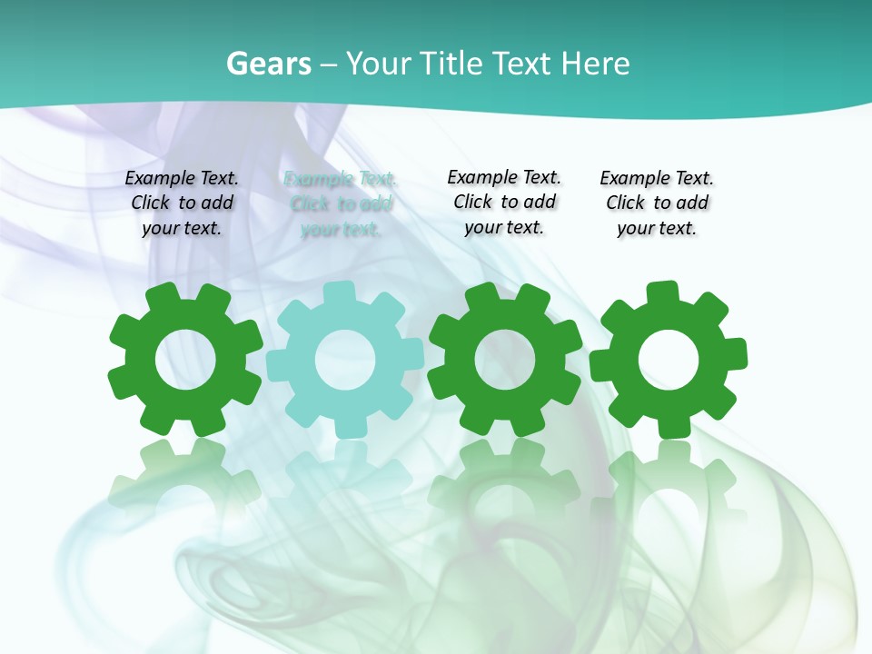 A Colorful Smoke Powerpoint Presentation PowerPoint Template