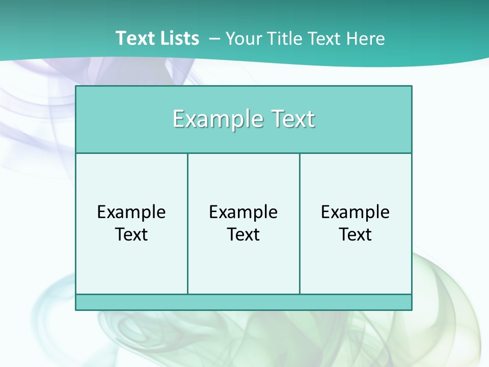 A Colorful Smoke Powerpoint Presentation PowerPoint Template