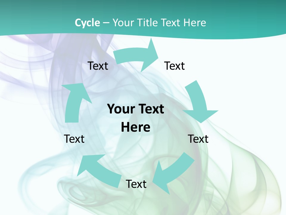 A Colorful Smoke Powerpoint Presentation PowerPoint Template