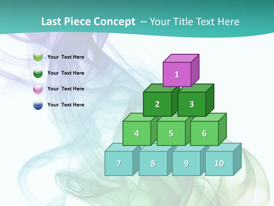 A Colorful Smoke Powerpoint Presentation PowerPoint Template