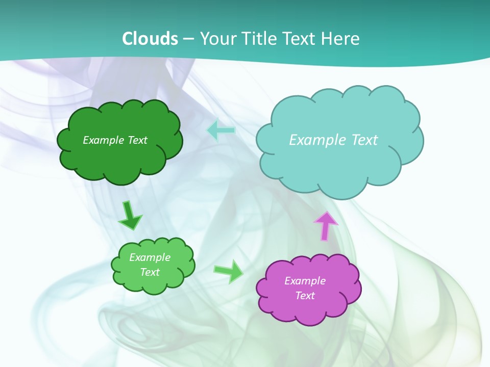 A Colorful Smoke Powerpoint Presentation PowerPoint Template