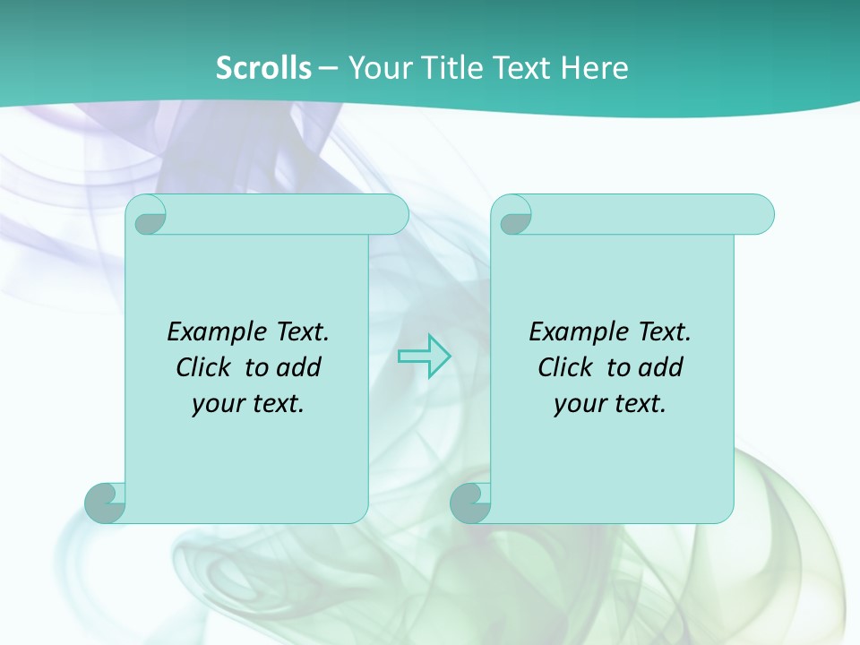 A Colorful Smoke Powerpoint Presentation PowerPoint Template
