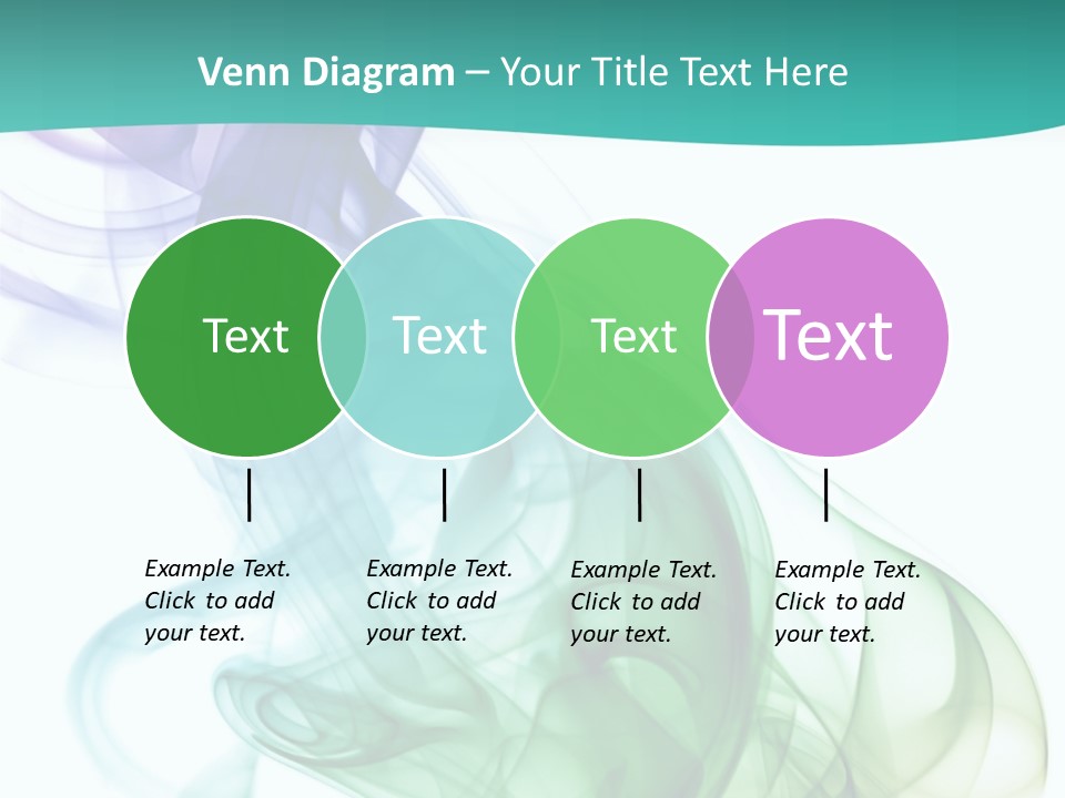 A Colorful Smoke Powerpoint Presentation PowerPoint Template