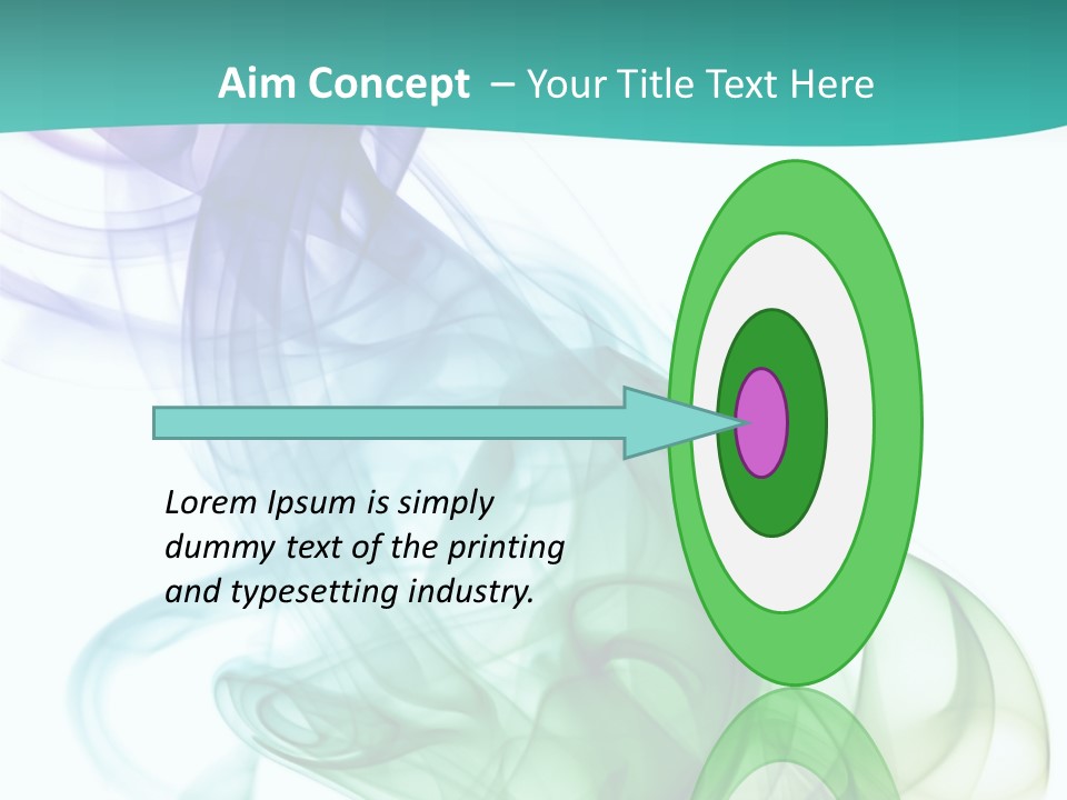 A Colorful Smoke Powerpoint Presentation PowerPoint Template