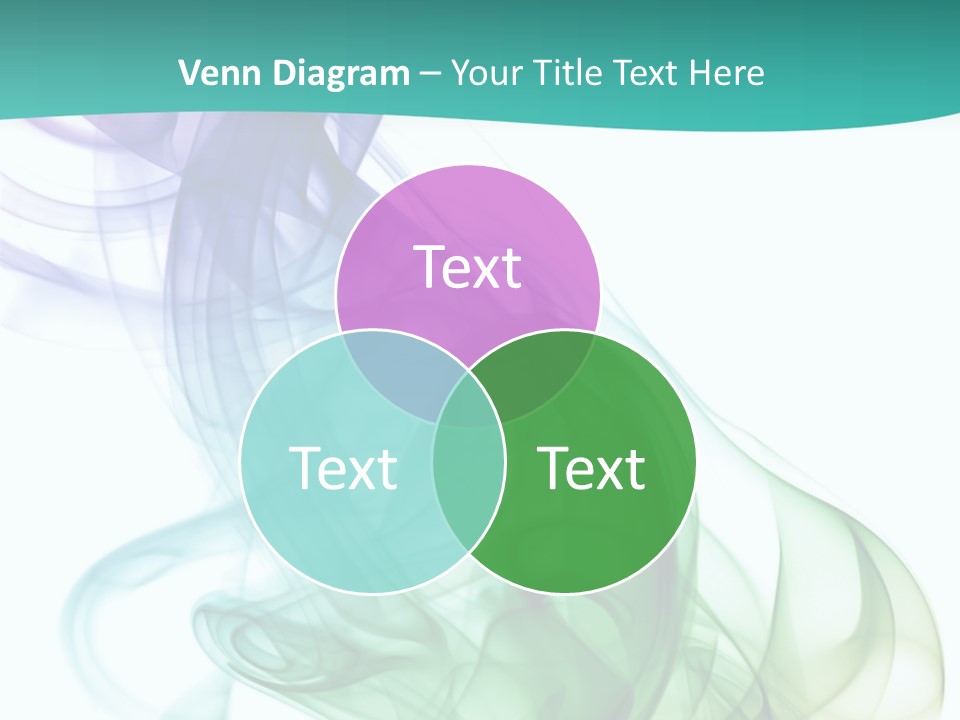 A Colorful Smoke Powerpoint Presentation PowerPoint Template