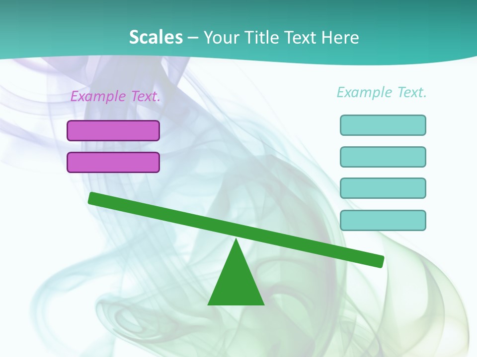 A Colorful Smoke Powerpoint Presentation PowerPoint Template