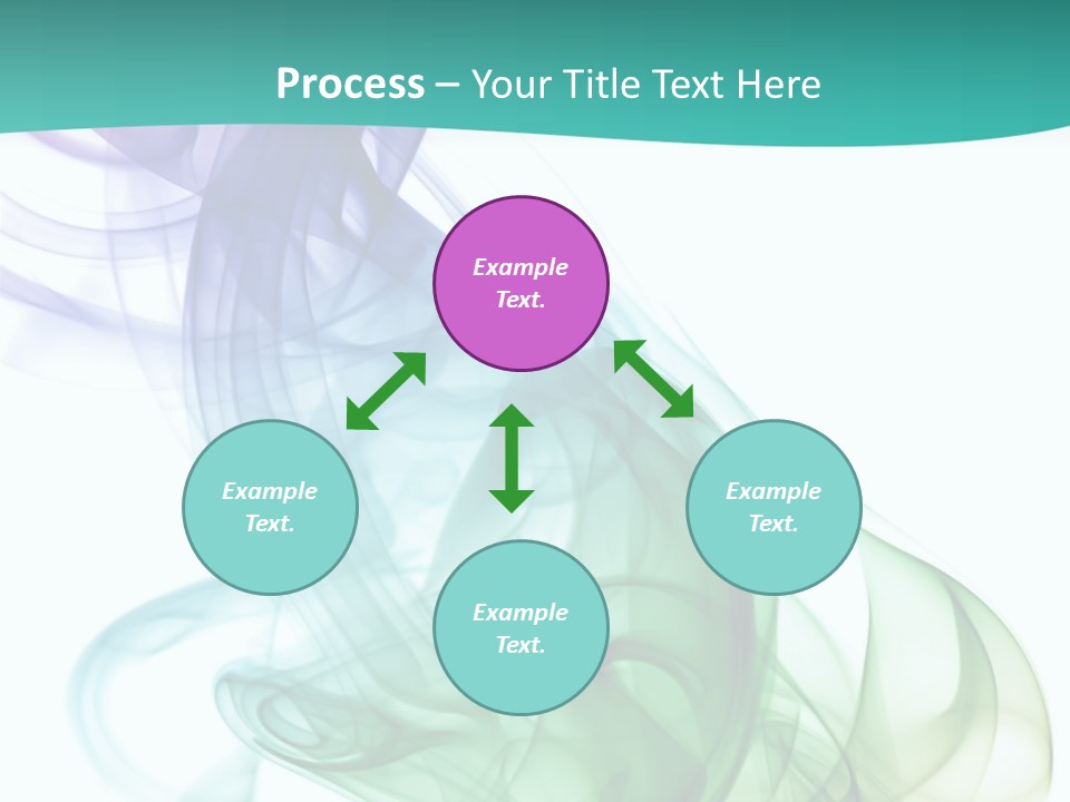 A Colorful Smoke Powerpoint Presentation PowerPoint Template