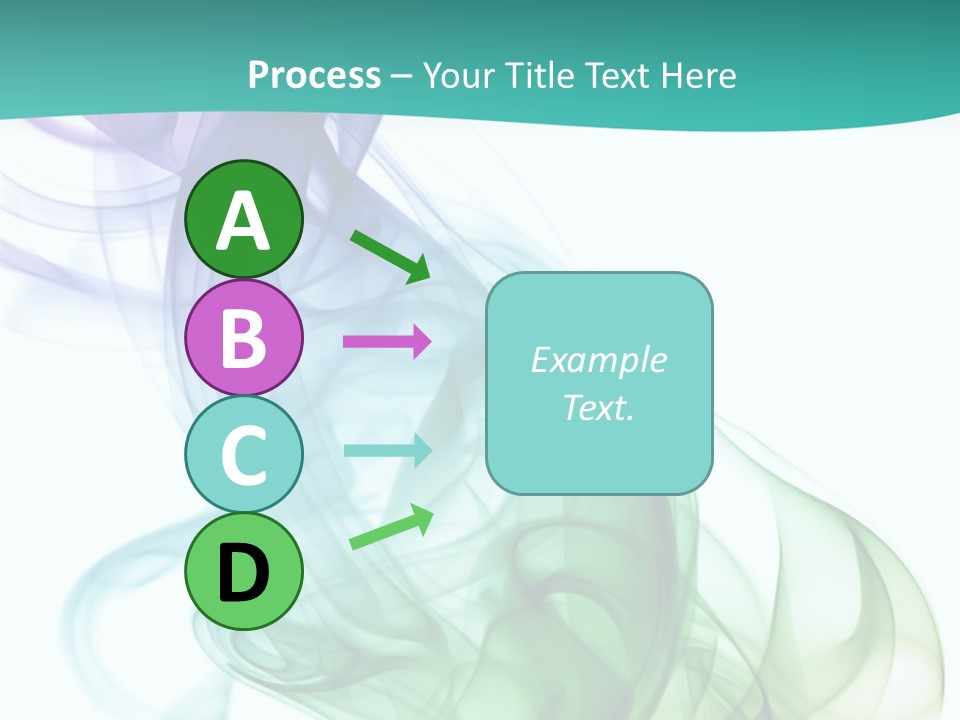 A Colorful Smoke Powerpoint Presentation PowerPoint Template