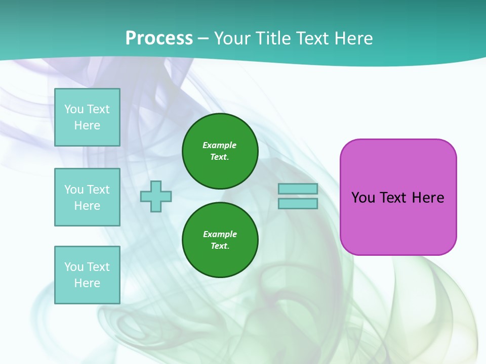 A Colorful Smoke Powerpoint Presentation PowerPoint Template