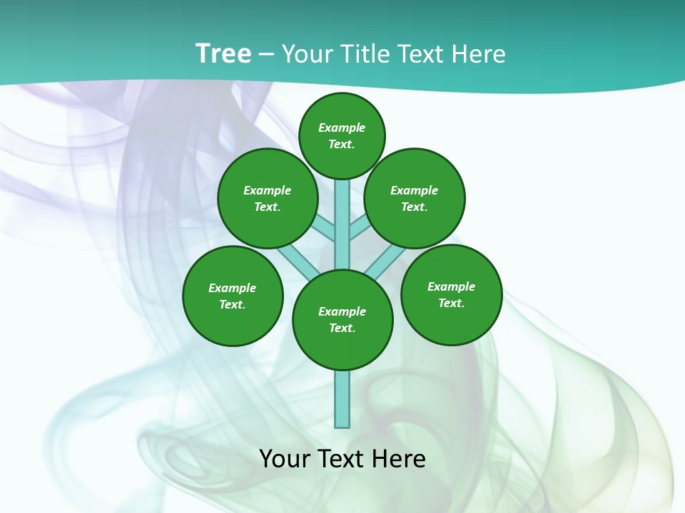 A Colorful Smoke Powerpoint Presentation PowerPoint Template