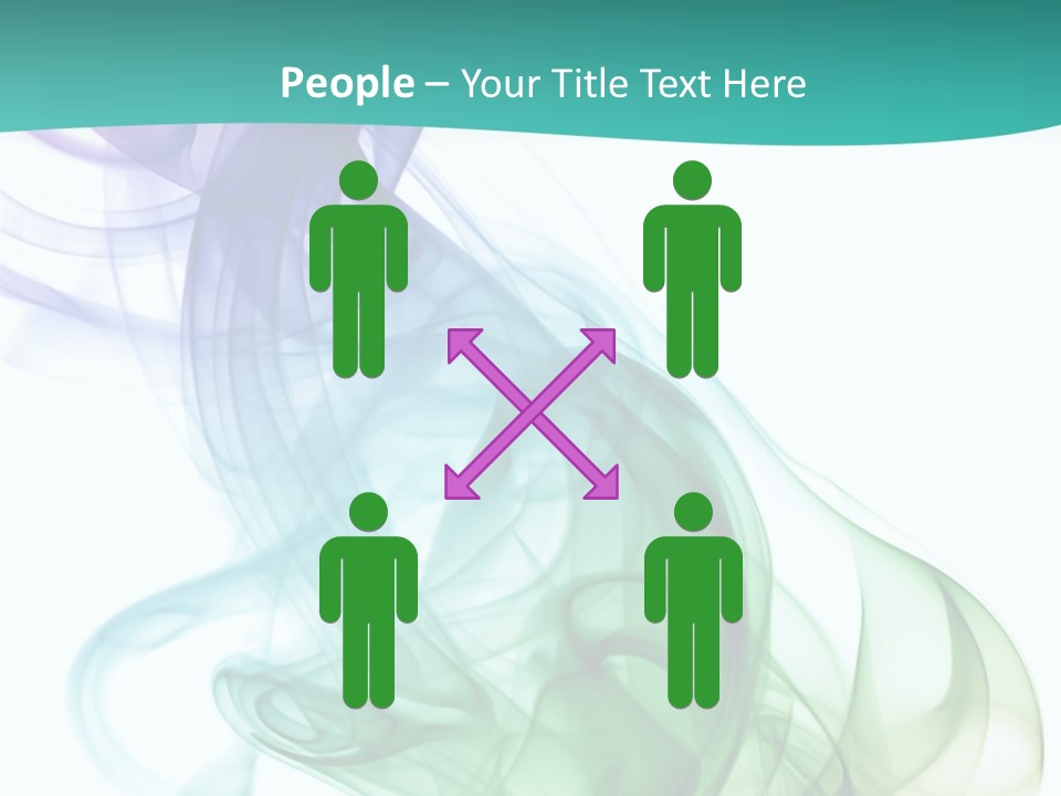 A Colorful Smoke Powerpoint Presentation PowerPoint Template