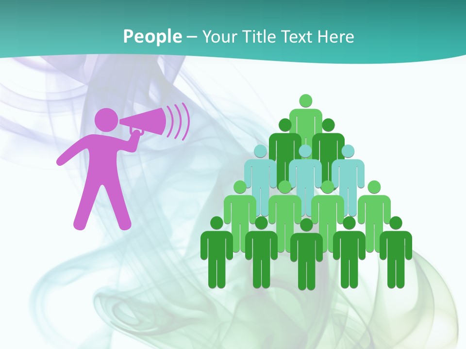 A Colorful Smoke Powerpoint Presentation PowerPoint Template