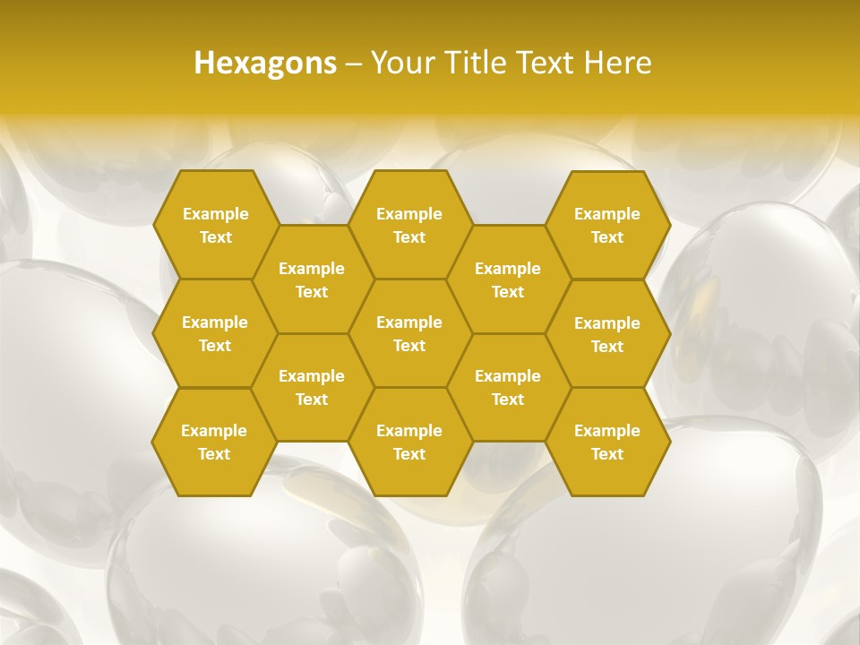 Unique Golden Egg PowerPoint Template