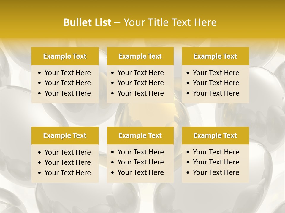 Unique Golden Egg PowerPoint Template