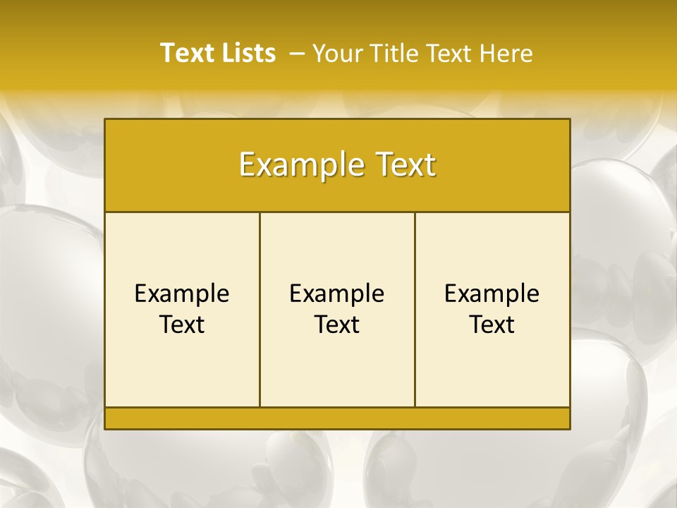 Unique Golden Egg PowerPoint Template