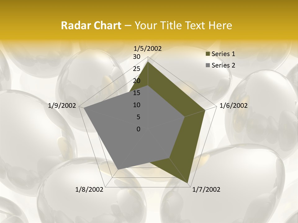 Unique Golden Egg PowerPoint Template