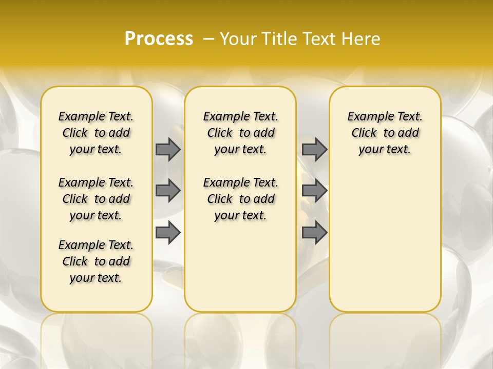 Unique Golden Egg PowerPoint Template